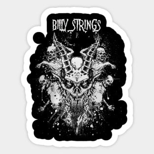 Dragon Skul Play Bily Sticker